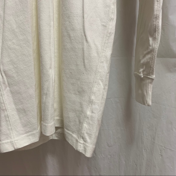 Aritzia TNA Covenham Longsleeve White Polo T-Shirt - Picture 7 of 10
